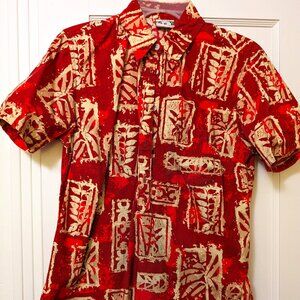 Women's Hawaiian Tiki shirt